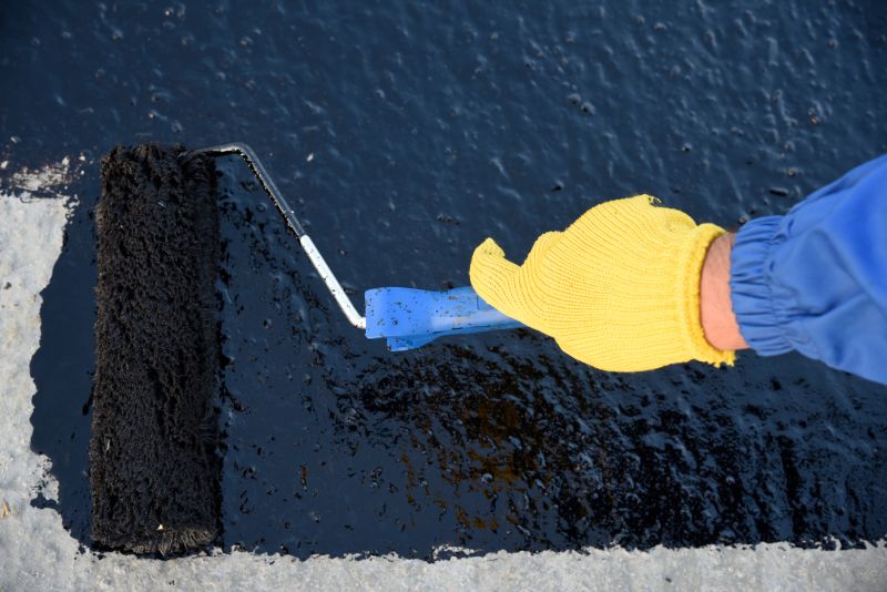 Applying Waterproof Coating