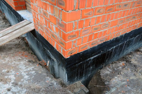 Brick Foundation Waterproofing in Falls Church